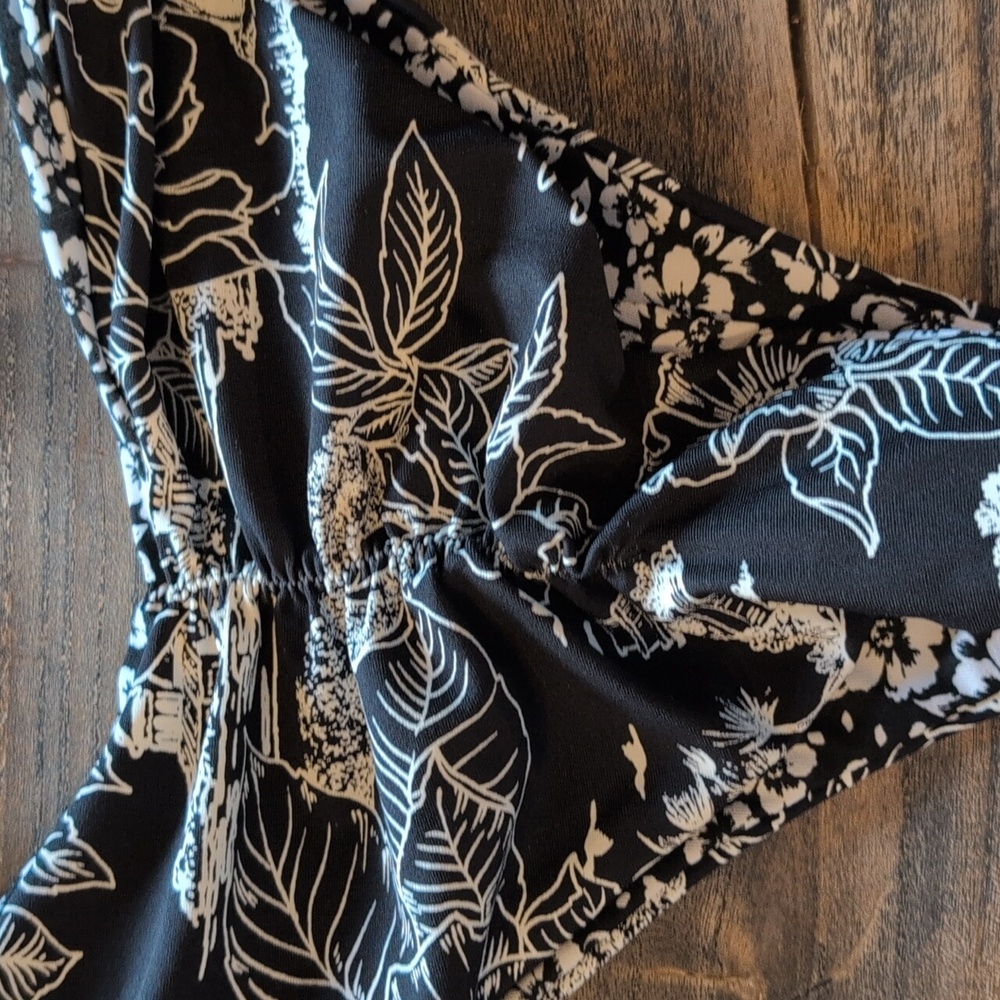 Maaji Black and White Floral Bikini Set - Picture 3 of 6